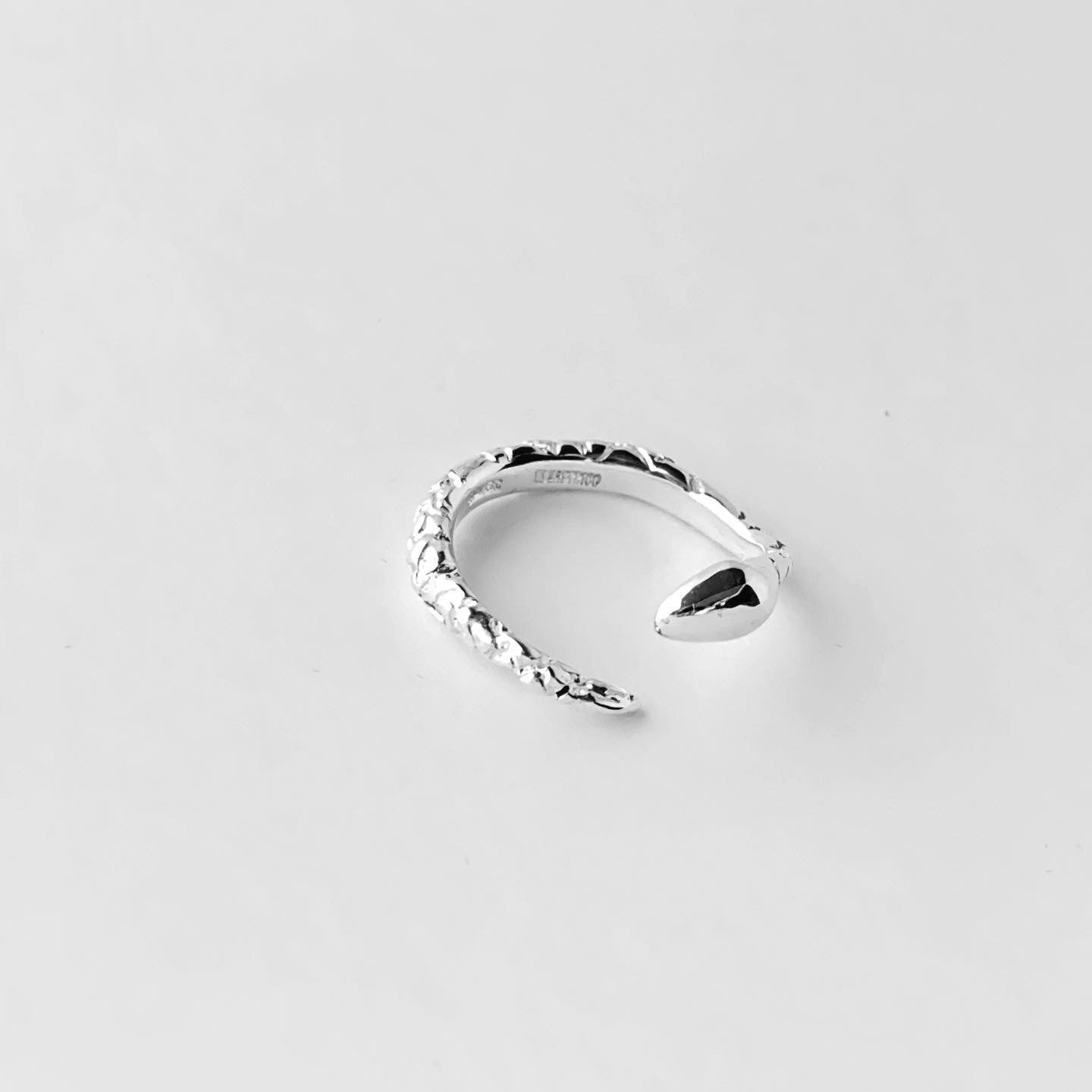 -Snake- Silver Ring 21-R1