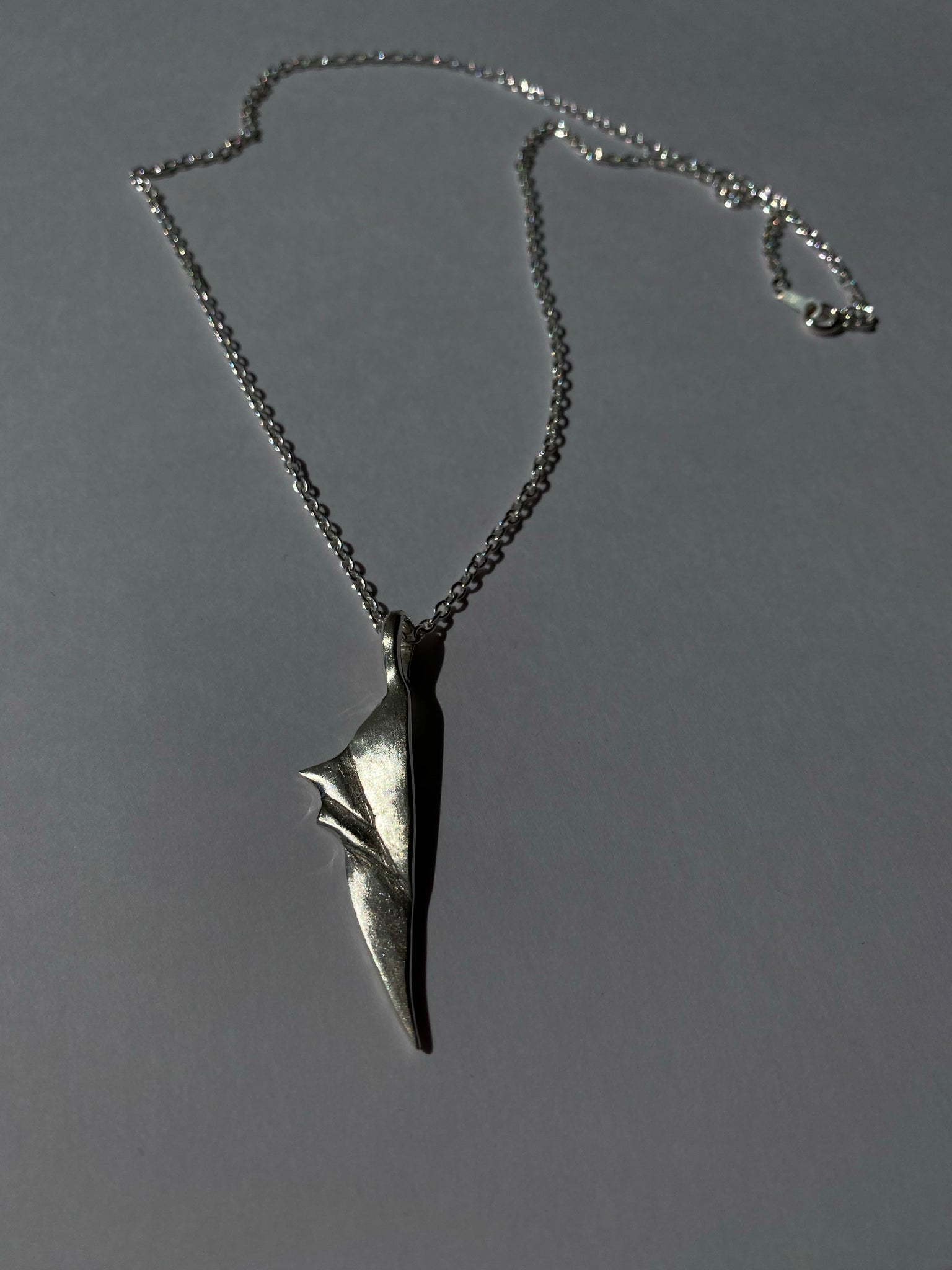 -BLADE- Silver Necklace 20-N10