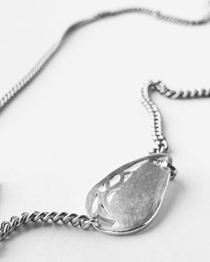 -LA VENA-  Silver Necklace 20-N4